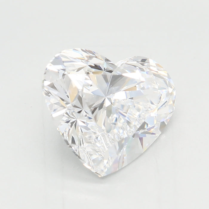 Loose 2.01 Carat D VVS2 IGI Certified Lab Grown Heart Diamonds