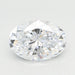 Loose 2.55 Carat E FL IGI Certified Lab Grown Oval Diamonds