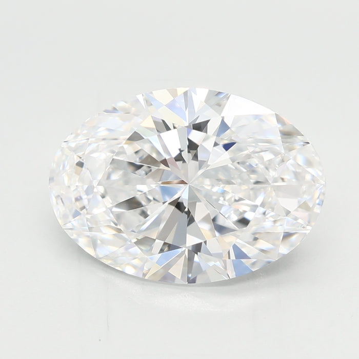 Loose 2.5 Carat D VVS2 IGI Certified Lab Grown Oval Diamonds