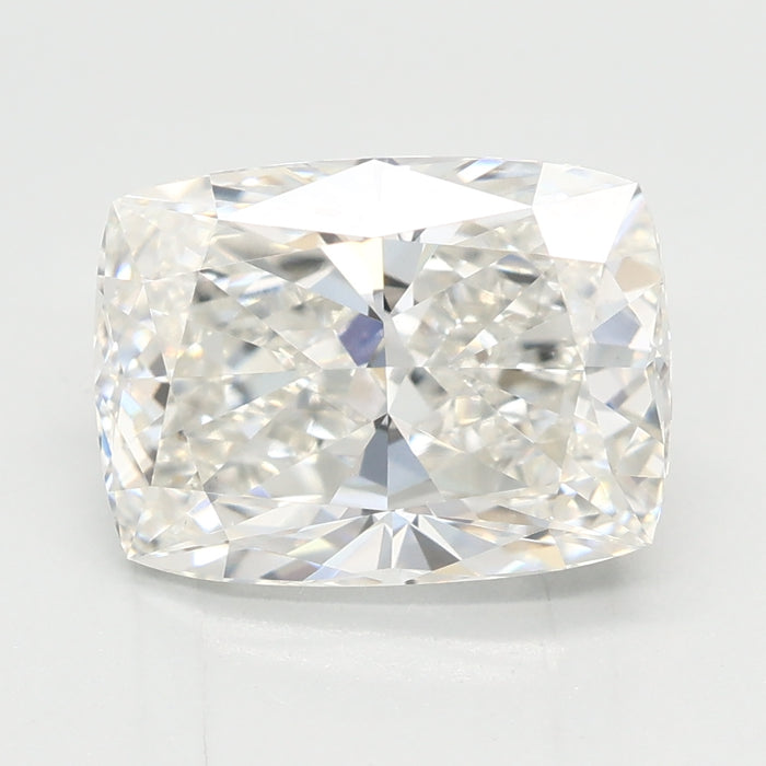 Loose 2.52 Carat F VVS2 IGI Certified Lab Grown Cushion Diamonds