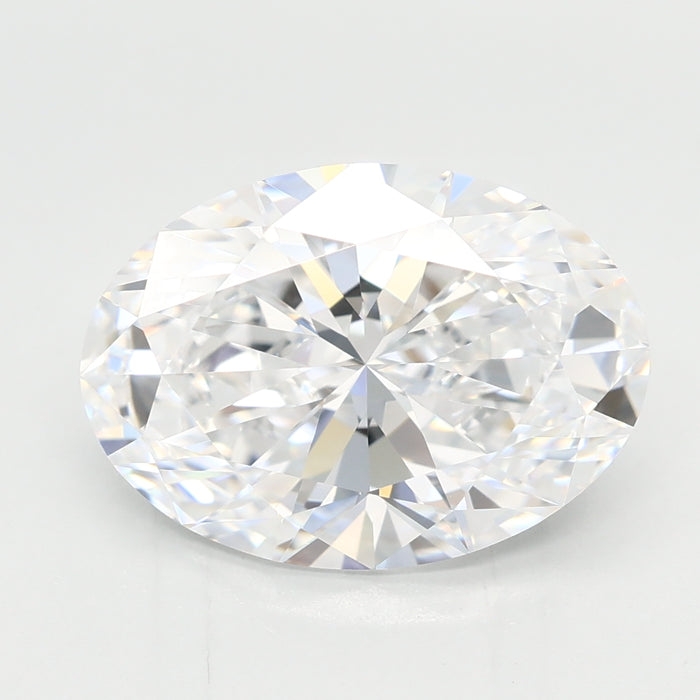 Loose 3.02 Carat D IF IGI Certified Lab Grown Oval Diamonds