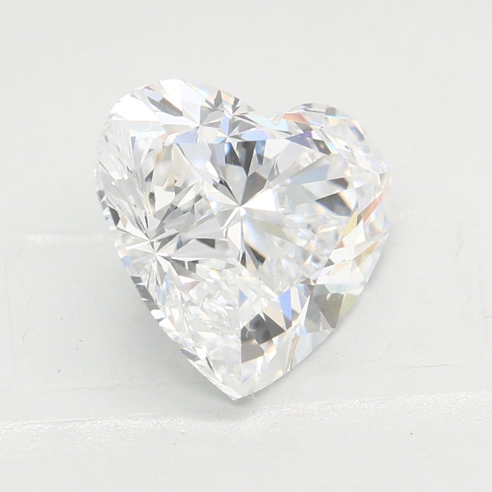 Loose 3.03 Carat D VVS1 IGI Certified Lab Grown Heart Diamonds