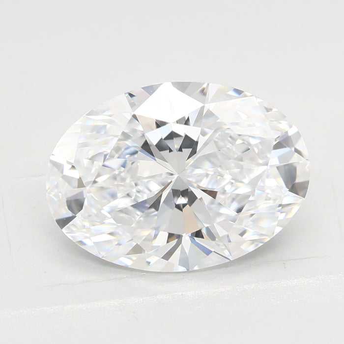 Loose 2.6 Carat D VVS1 IGI Certified Lab Grown Oval Diamonds
