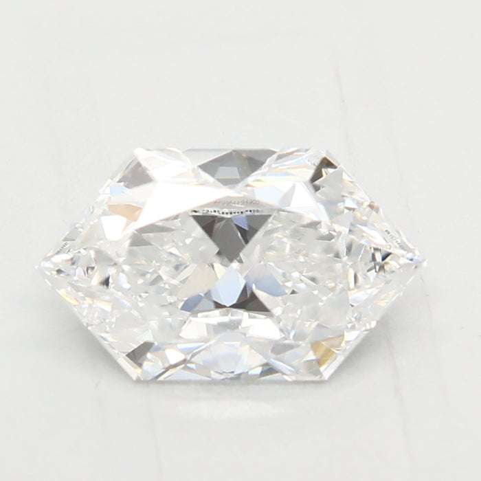 Loose 1 Carat E VVS1 IGI Certified Lab Grown Hexagon Diamonds
