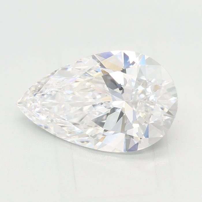 Loose 2.09 Carat E VVS1 IGI Certified Lab Grown Pear Diamonds