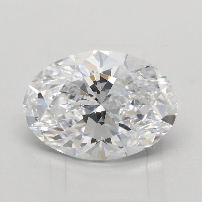 Loose 2.5 Carat D VVS2 IGI Certified Lab Grown Oval Diamonds