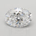 Loose 2.53 Carat D VVS1 IGI Certified Lab Grown Oval Diamonds