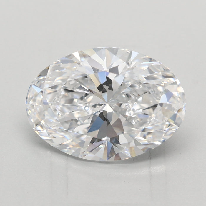 Loose 2.6 Carat D VVS1 IGI Certified Lab Grown Oval Diamonds