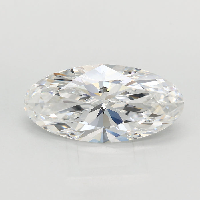 Loose 4.08 Carat E VVS2 IGI Certified Lab Grown Moval Diamonds