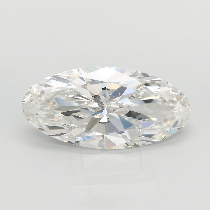 Loose 4.06 Carat F VVS2 IGI Certified Lab Grown Moval Diamonds
