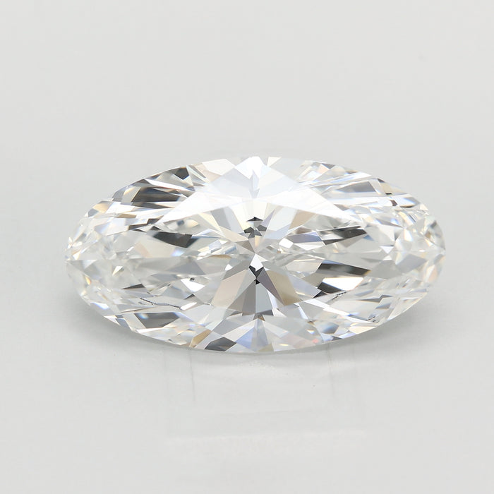 Loose 4.09 Carat E VVS2 IGI Certified Lab Grown Moval Diamonds