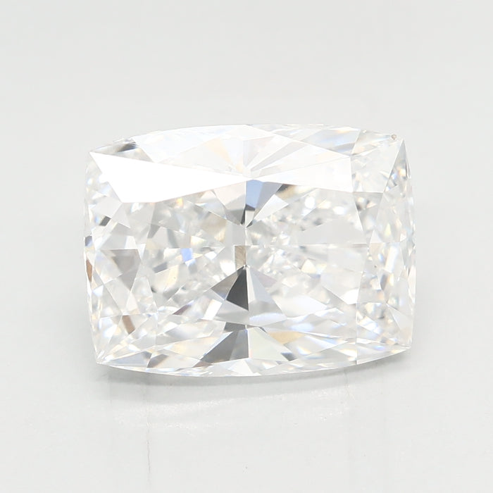 Loose 2.57 Carat E VVS2 IGI Certified Lab Grown Cushion Diamonds