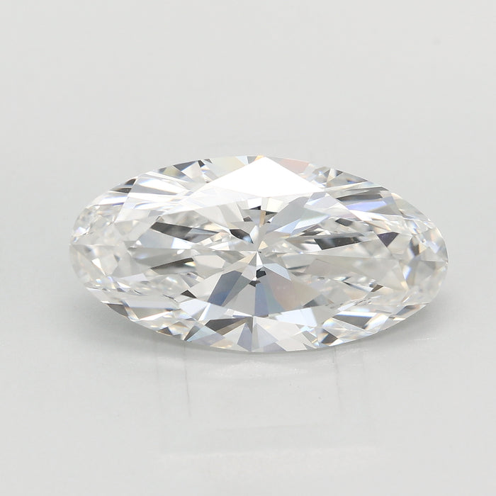 Loose 3.09 Carat E VVS2 IGI Certified Lab Grown Moval Diamonds