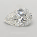 Loose 5.58 Carat F VVS2 IGI Certified Lab Grown Pear Diamonds