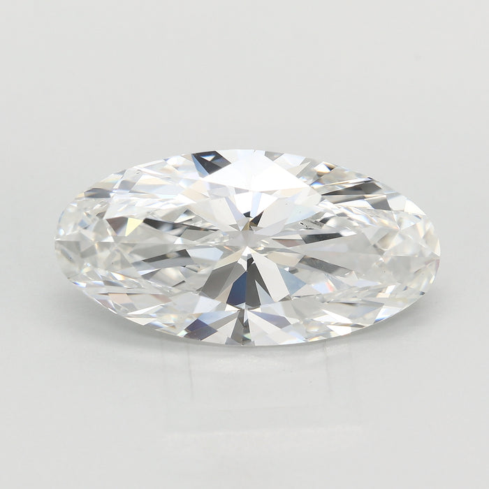 Loose 4.09 Carat E VVS2 IGI Certified Lab Grown Moval Diamonds