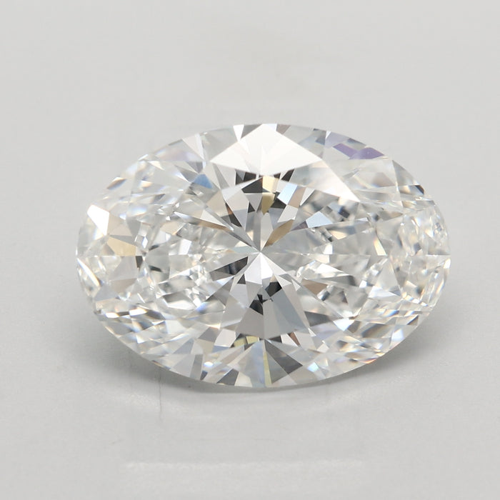 Loose 4.08 Carat E VVS1 IGI Certified Lab Grown Oval Diamonds