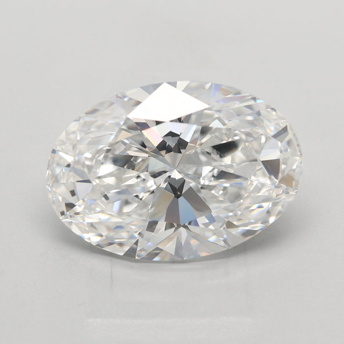 Loose 4.05 Carat E VVS2 IGI Certified Lab Grown Oval Diamonds
