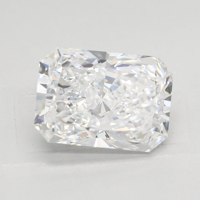 Loose 3.57 Carat D VVS2 IGI Certified Lab Grown Radiant Diamonds