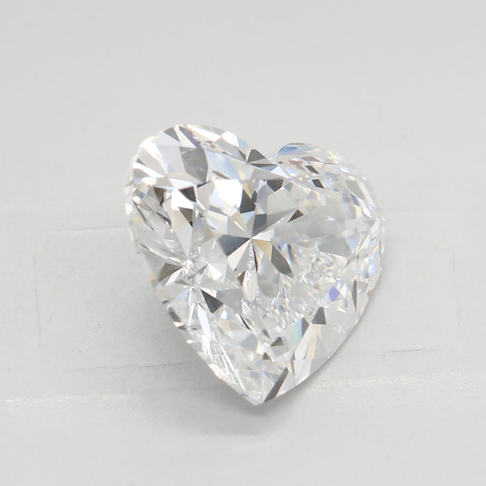 Loose 3.04 Carat D VVS1 IGI Certified Lab Grown Heart Diamonds