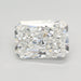Loose 4.09 Carat F VVS2 IGI Certified Lab Grown Radiant Diamonds