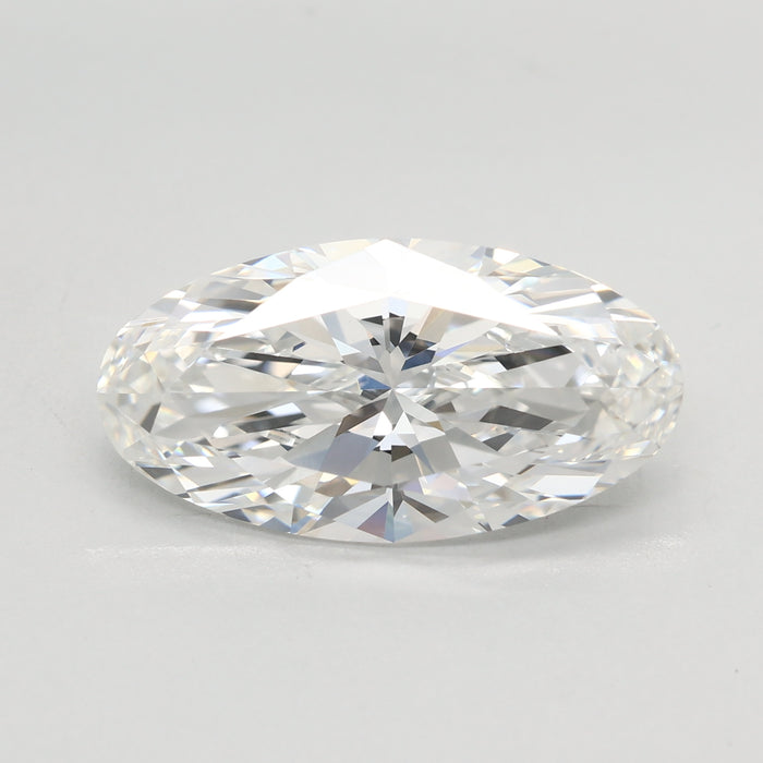 Loose 4.05 Carat E VVS2 IGI Certified Lab Grown Moval Diamonds