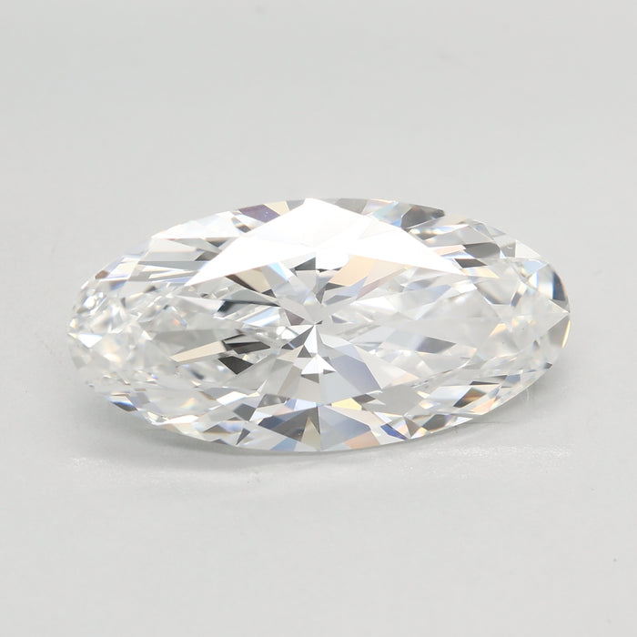 Loose 4.06 Carat E VVS2 IGI Certified Lab Grown Moval Diamonds