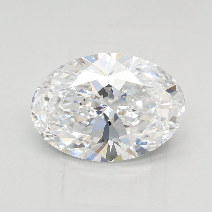 Loose 2.05 Carat D IF IGI Certified Lab Grown Oval Diamonds