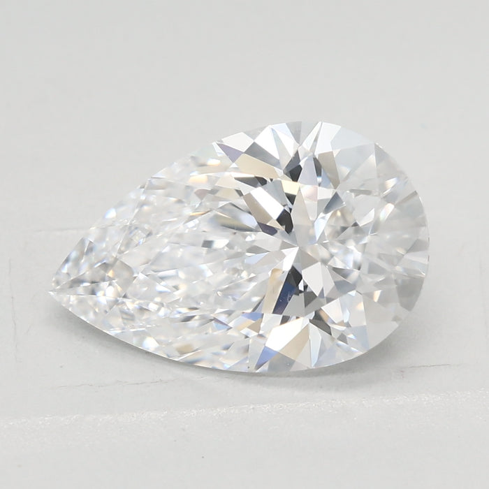 Loose 2.07 Carat D FL IGI Certified Lab Grown Pear Diamonds