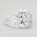 Loose 2.07 Carat D FL IGI Certified Lab Grown Pear Diamonds