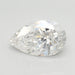 Loose 2.59 Carat F VVS2 IGI Certified Lab Grown Pear Diamonds