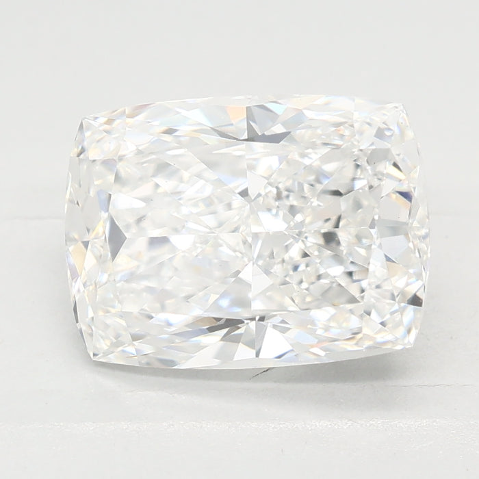 Loose 2.58 Carat E VVS2 IGI Certified Lab Grown Cushion Diamonds