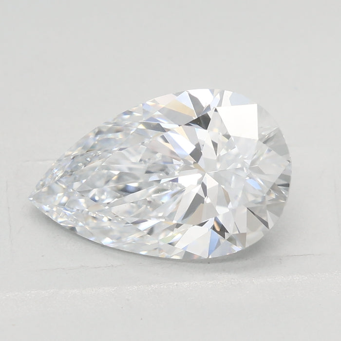 Loose 2.01 Carat D VVS2 IGI Certified Lab Grown Pear Diamonds