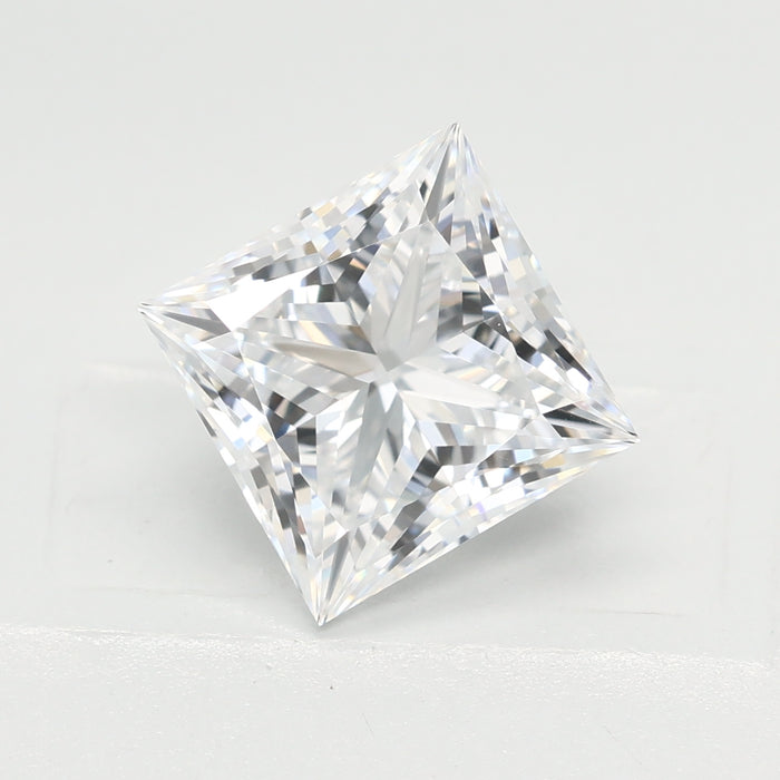 Loose 2.55 Carat D VVS2 IGI Certified Lab Grown Princess Diamonds