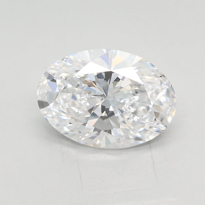 Loose 2.51 Carat D VVS2 IGI Certified Lab Grown Oval Diamonds