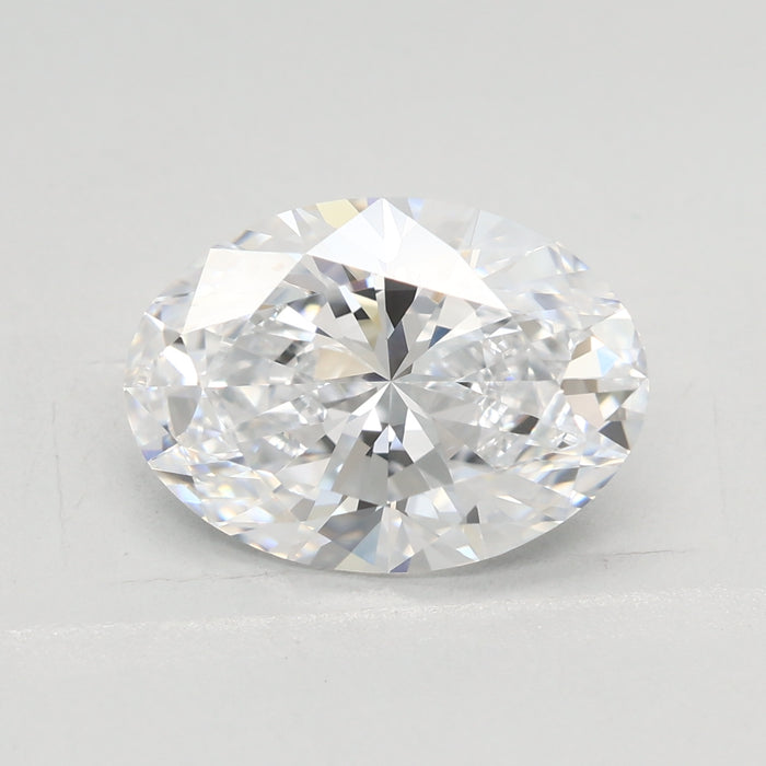 Loose 2.55 Carat D FL IGI Certified Lab Grown Oval Diamonds