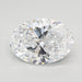 Loose 2.55 Carat D VVS1 IGI Certified Lab Grown Oval Diamonds