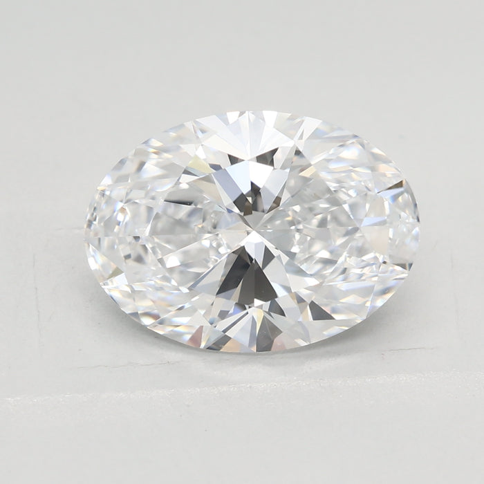 Loose 2.57 Carat D VVS2 IGI Certified Lab Grown Oval Diamonds