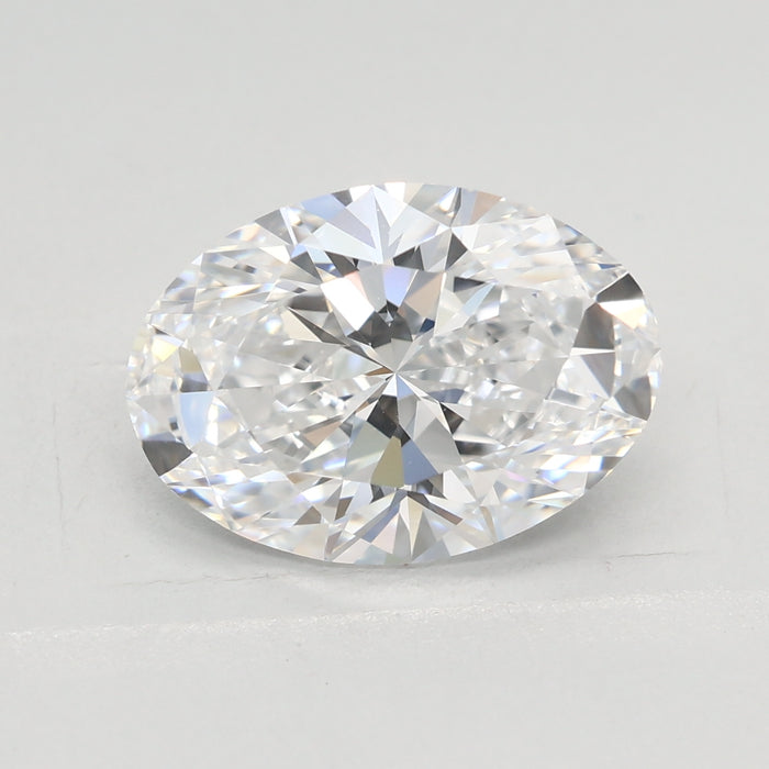 Loose 2.58 Carat D VVS1 IGI Certified Lab Grown Oval Diamonds