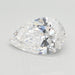 Loose 2.52 Carat D VVS2 IGI Certified Lab Grown Pear Diamonds