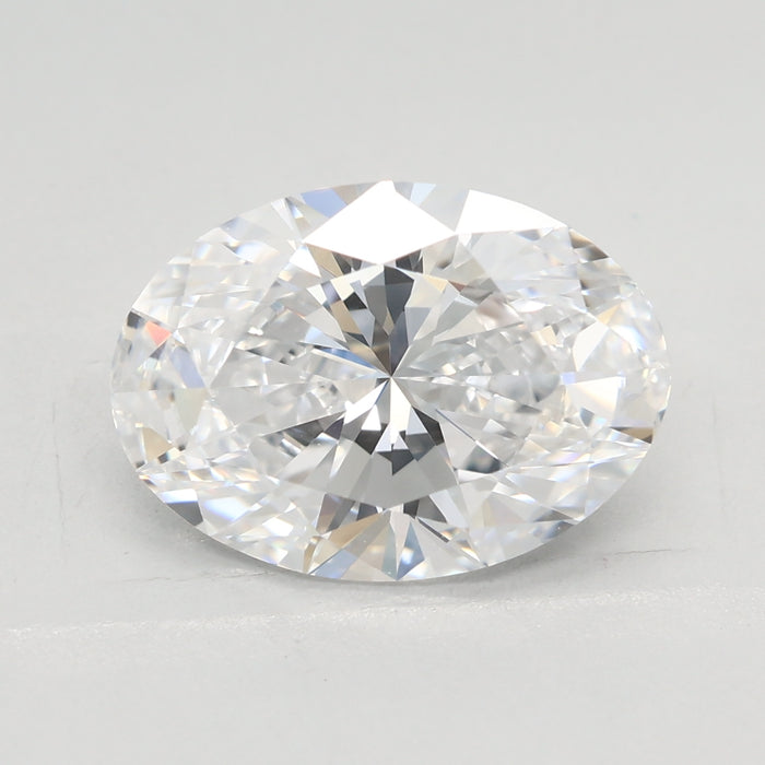 Loose 3.02 Carat D VVS1 IGI Certified Lab Grown Oval Diamonds