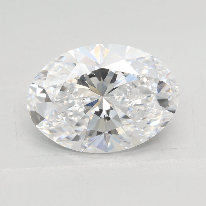 Loose 3.07 Carat D FL IGI Certified Lab Grown Oval Diamonds
