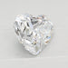 Loose 2.09 Carat D VVS2 IGI Certified Lab Grown Heart Diamonds
