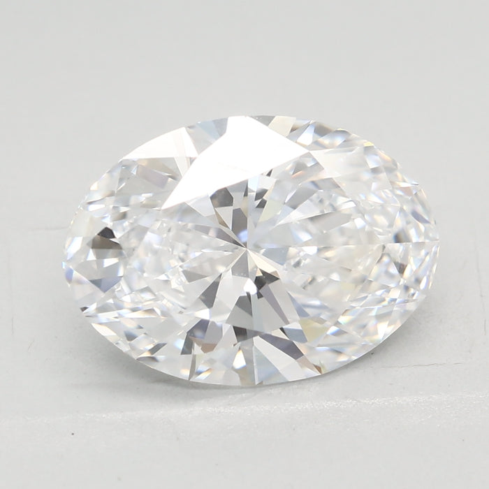 Loose 2.52 Carat D IF IGI Certified Lab Grown Oval Diamonds