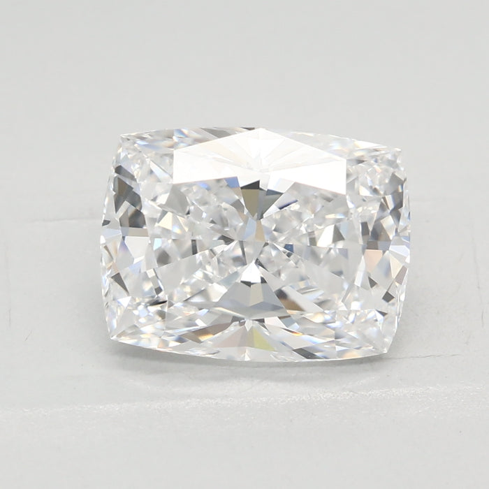 Loose 2.09 Carat D FL IGI Certified Lab Grown Cushion Diamonds