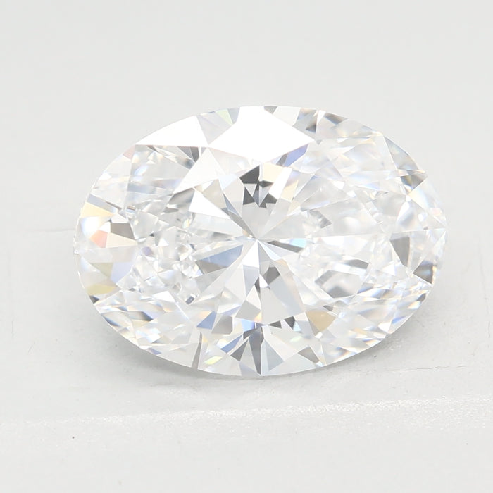 Loose 2.54 Carat D VVS2 IGI Certified Lab Grown Oval Diamonds
