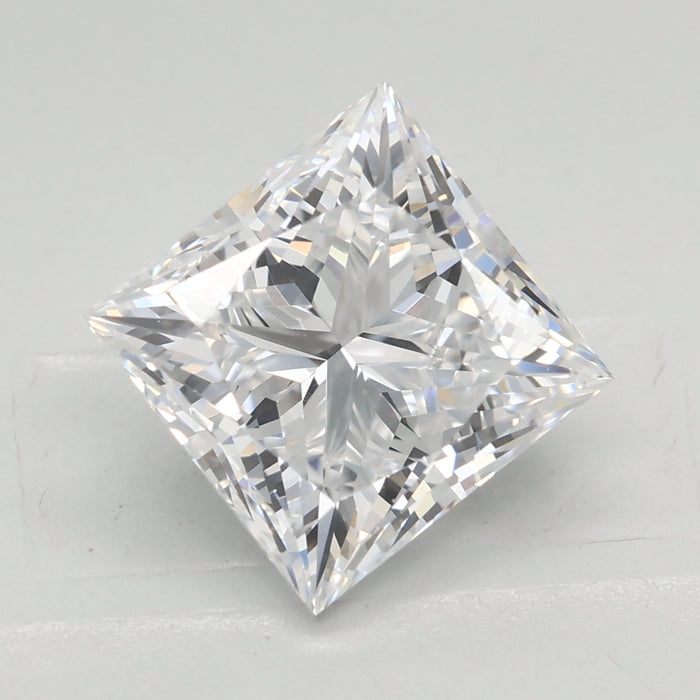 Loose 3.01 Carat D VVS2 IGI Certified Lab Grown Princess Diamonds