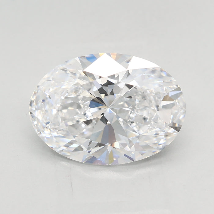 Loose 3.04 Carat D VVS1 IGI Certified Lab Grown Oval Diamonds