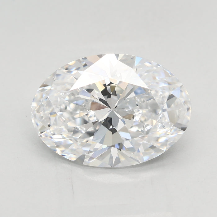 Loose 3.06 Carat D VVS1 IGI Certified Lab Grown Oval Diamonds
