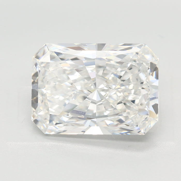 Loose 5.08 Carat F VVS2 IGI Certified Lab Grown Radiant Diamonds
