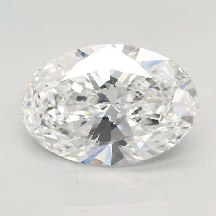 Loose 5.03 Carat E VVS2 IGI Certified Lab Grown Oval Diamonds